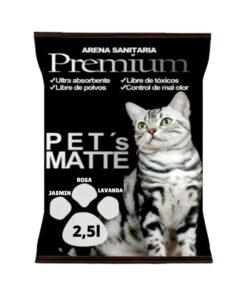 Arena Sanitaria Premium Aglomerante Pets Matte