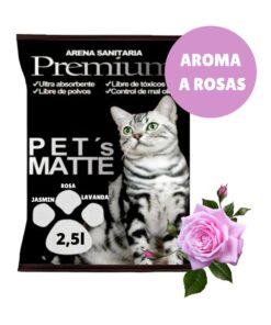 Arena Sanitaria Premium Aglomerante Pets Matte