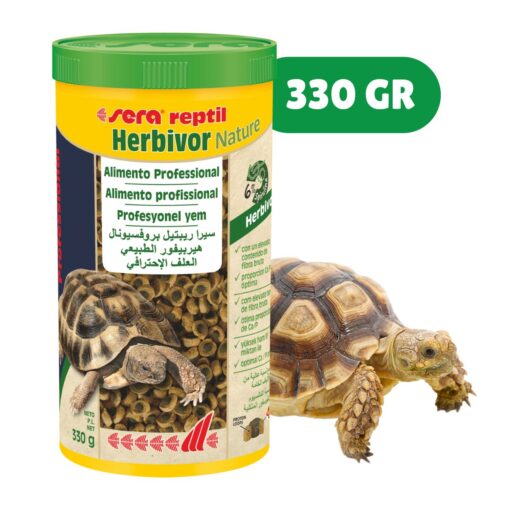 Alimento para Tortugas Reptil Herbivor 1000ml (330g)