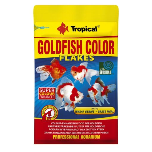 Alimento Goldfish Color Flakes