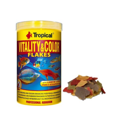 Alimento Vitality Y Color Flakes 20g