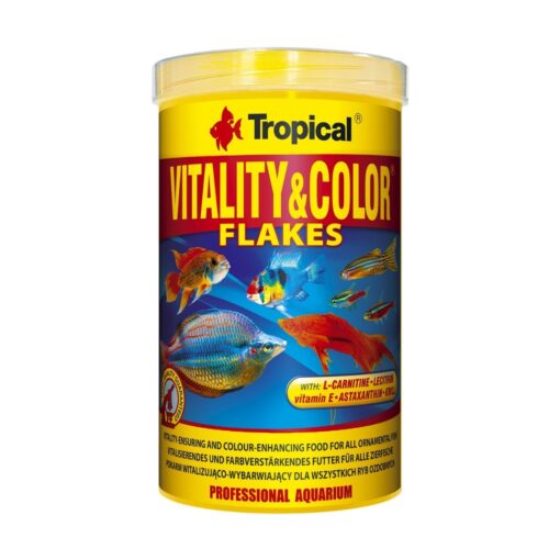 Alimento Vitality Y Color Flakes 20g.