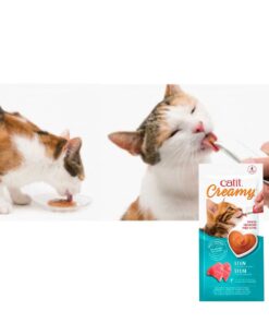 Snack gatos Catit Creamy 40g