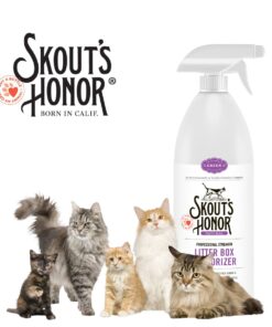 Skouts Honor Desodorizante para baños de gatos