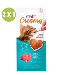 Snack gatos Catit Creamy 40g