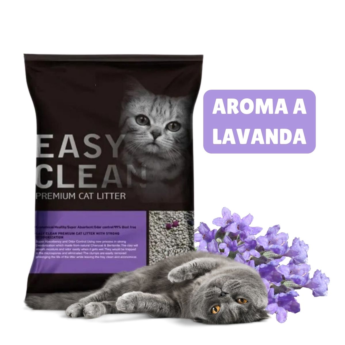 Easy Clean Arenas Sanitarias para Gatos
