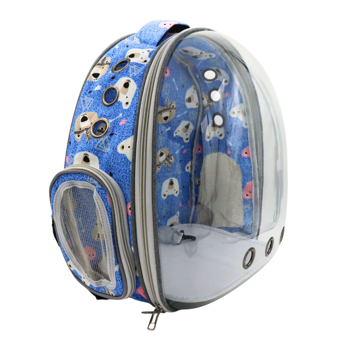 Mochila Transportadora LAIRIES - Bolha Transparente Para Seu Pet