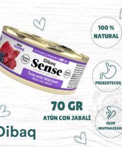 Alimento Húmedo Dibaq Sense Atún Con Jabalí