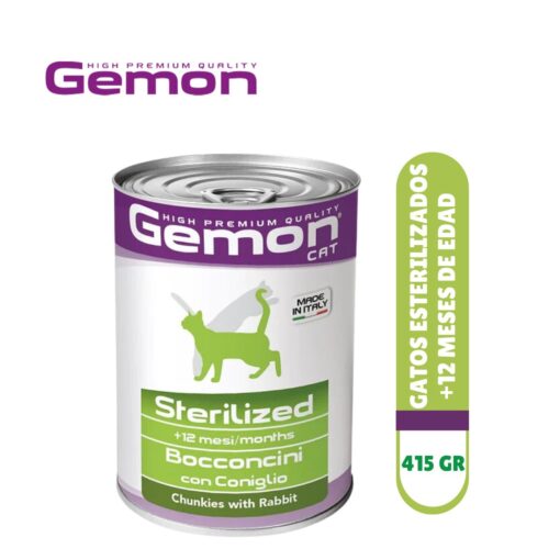 Gemon Lata Para Gato Esterilizado