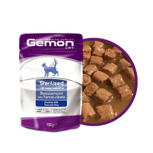 Alimento Húmedo Gemon Cat Esterilizado