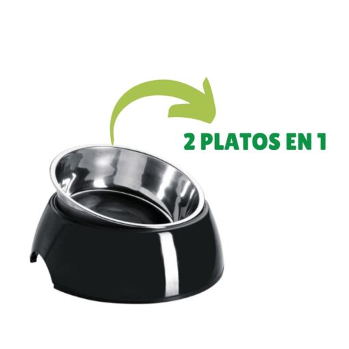 Dog It Plato Dos en Uno Para Perro