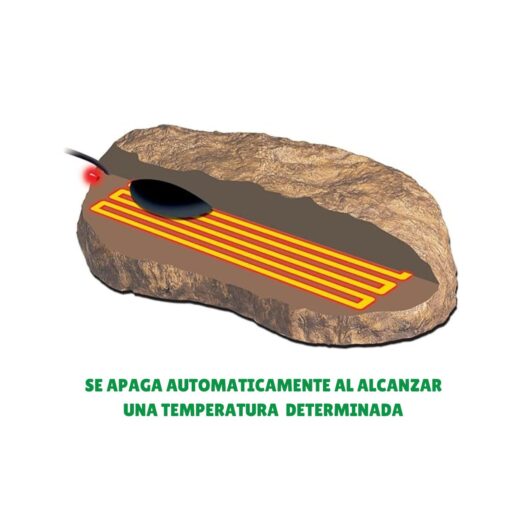 Roca Calefactora Electrónica Para Reptiles