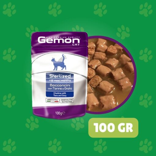 Alimento Húmedo Gemon Cat Esterilizado