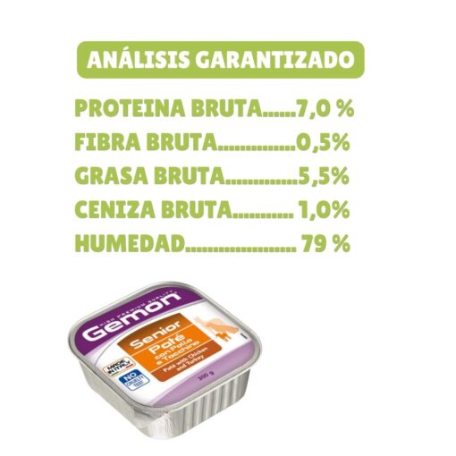 Gemon Senior Paté De Pollo y Pavo