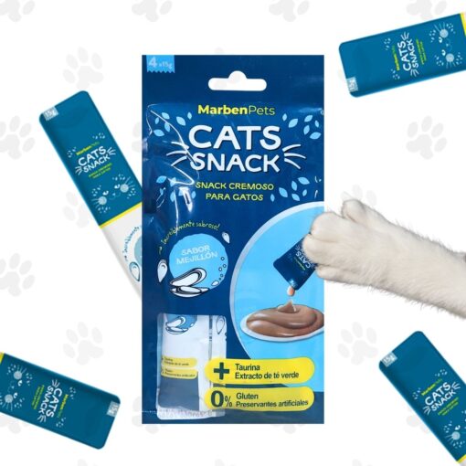 Cats Snack Cremoso Para Gatos