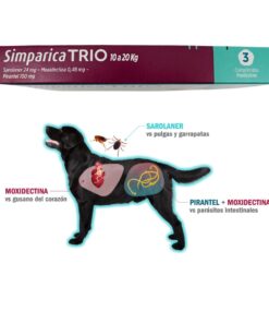 Simparica Trio Antiparasitario Masticable