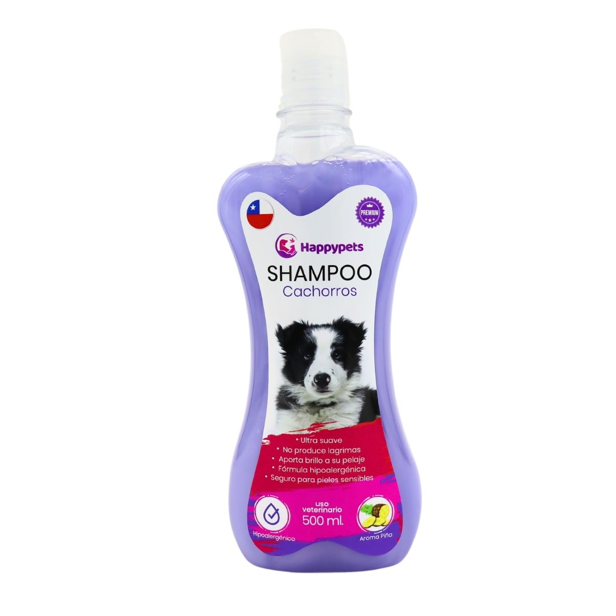 Happypets Shampoo Para Cachorros Hipoalergénico