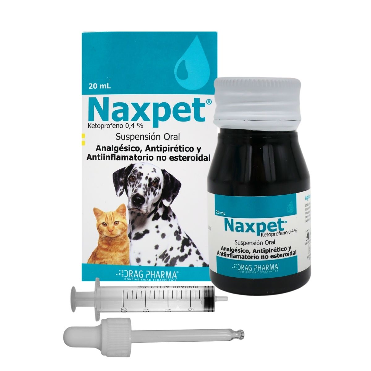 Naxpet Suspensión Oral Ketoprofeno 0.4% 20ml