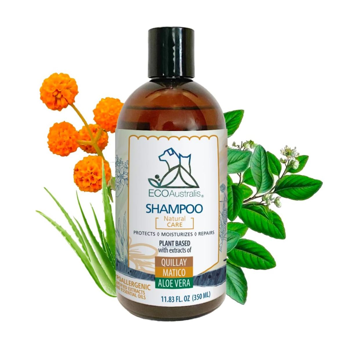 EcoAutralis Shampoo Hipoalergénico Natural