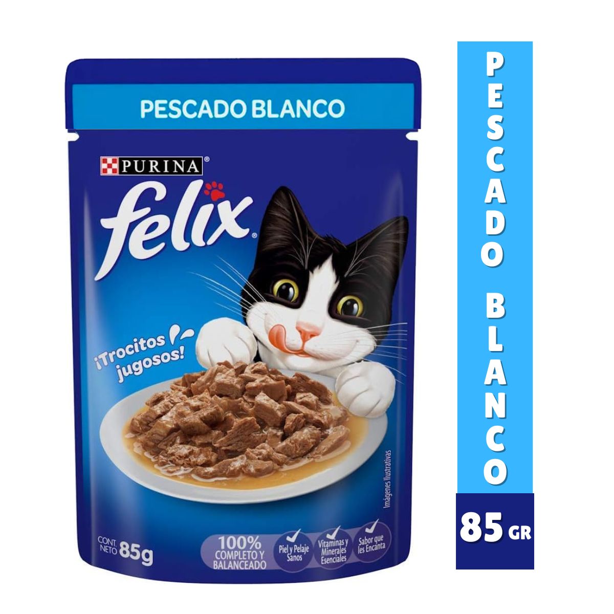 Alimento Húmedo Purina Felix Classic - Pescado Blanco