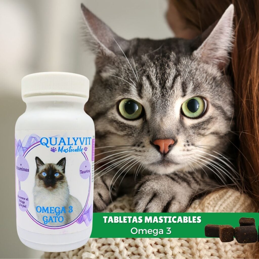 Omega 3 Para Gatos Qualyvit - Fauna Salud