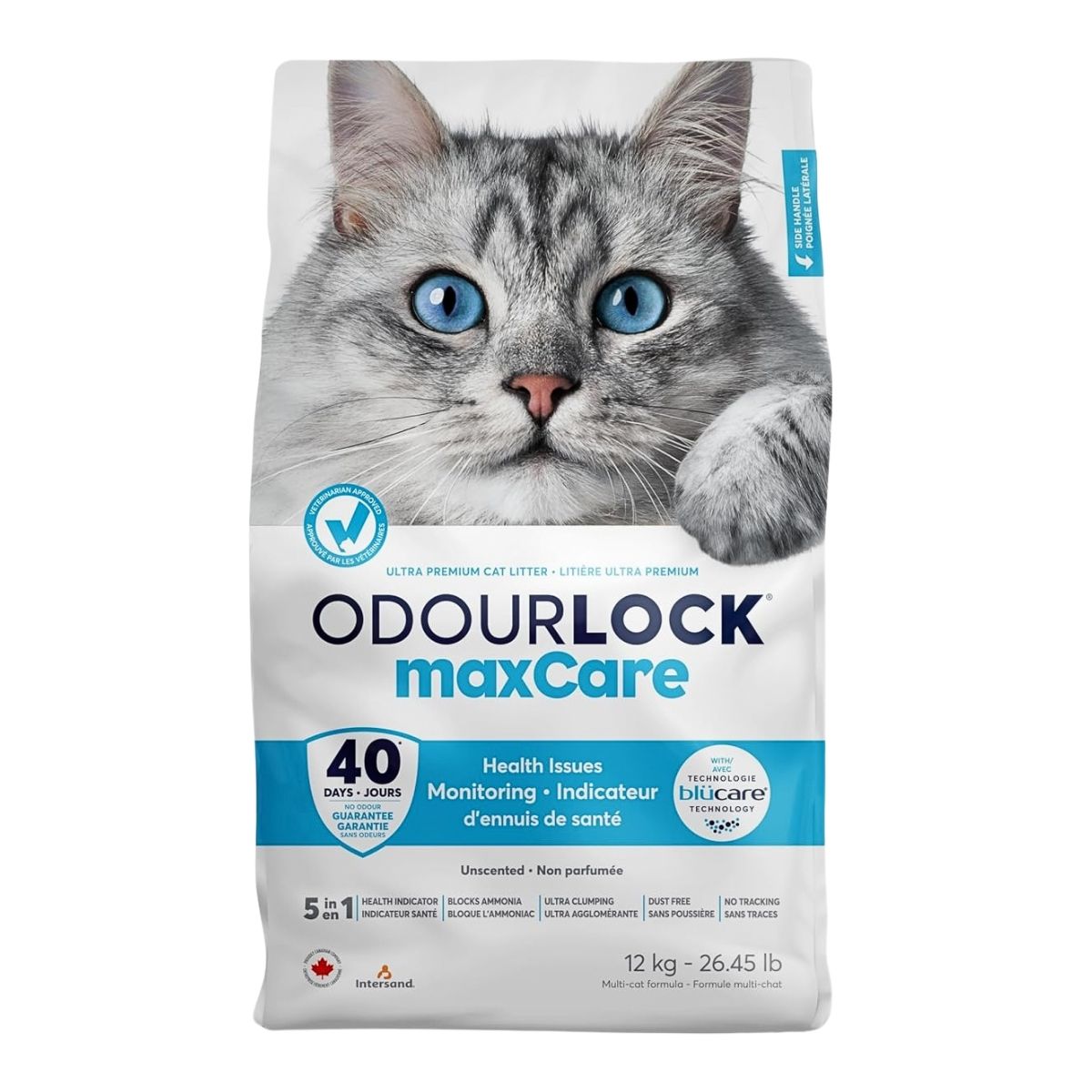 Arena para Gatos Aglutinante OdourLock maxCare