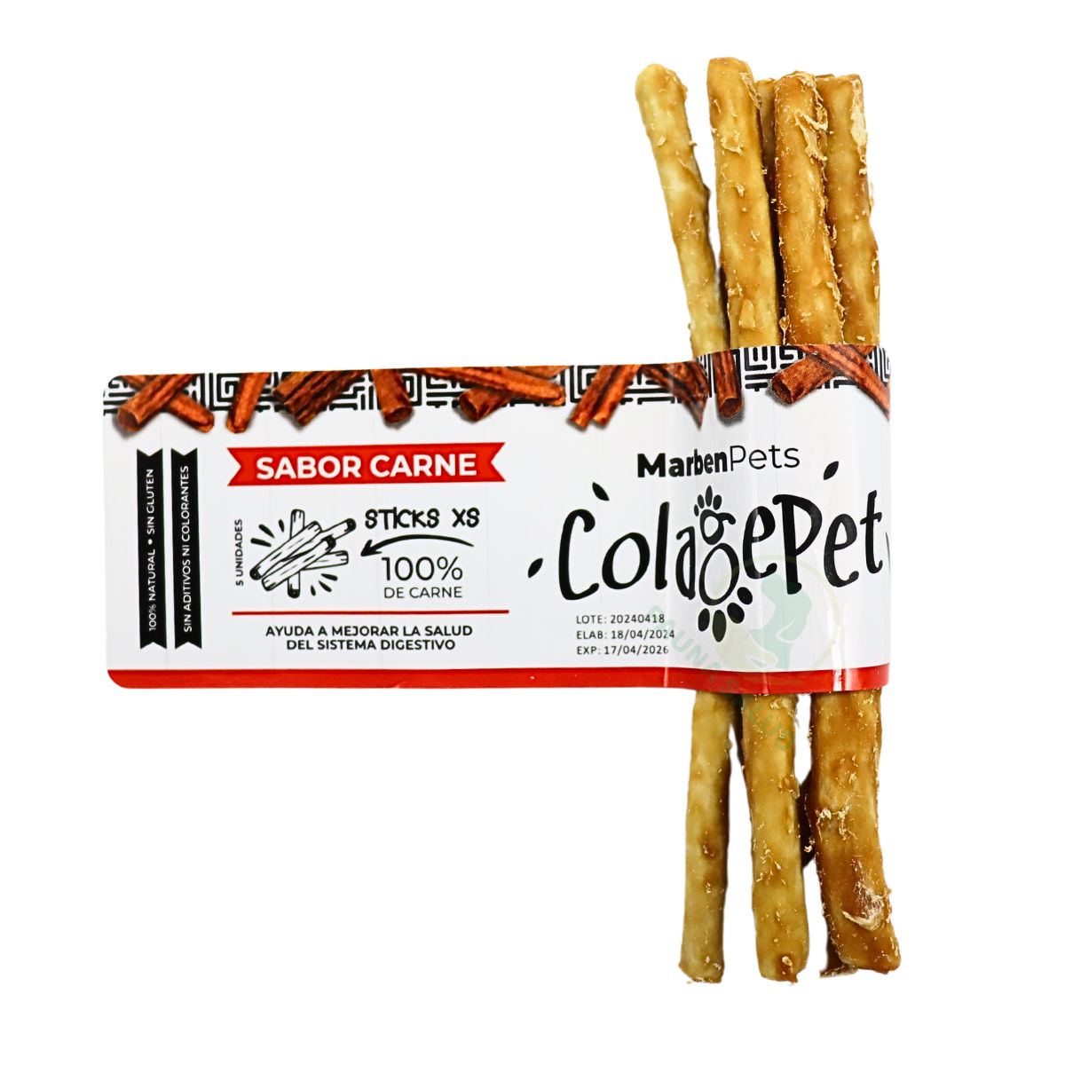 Colagepet Stick Carne Snack Para Perro - XS