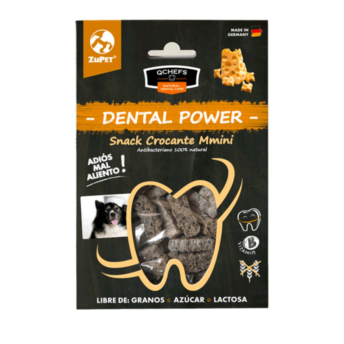 Qchefs Dental Snack para Perros - Crocante Mini 65gr