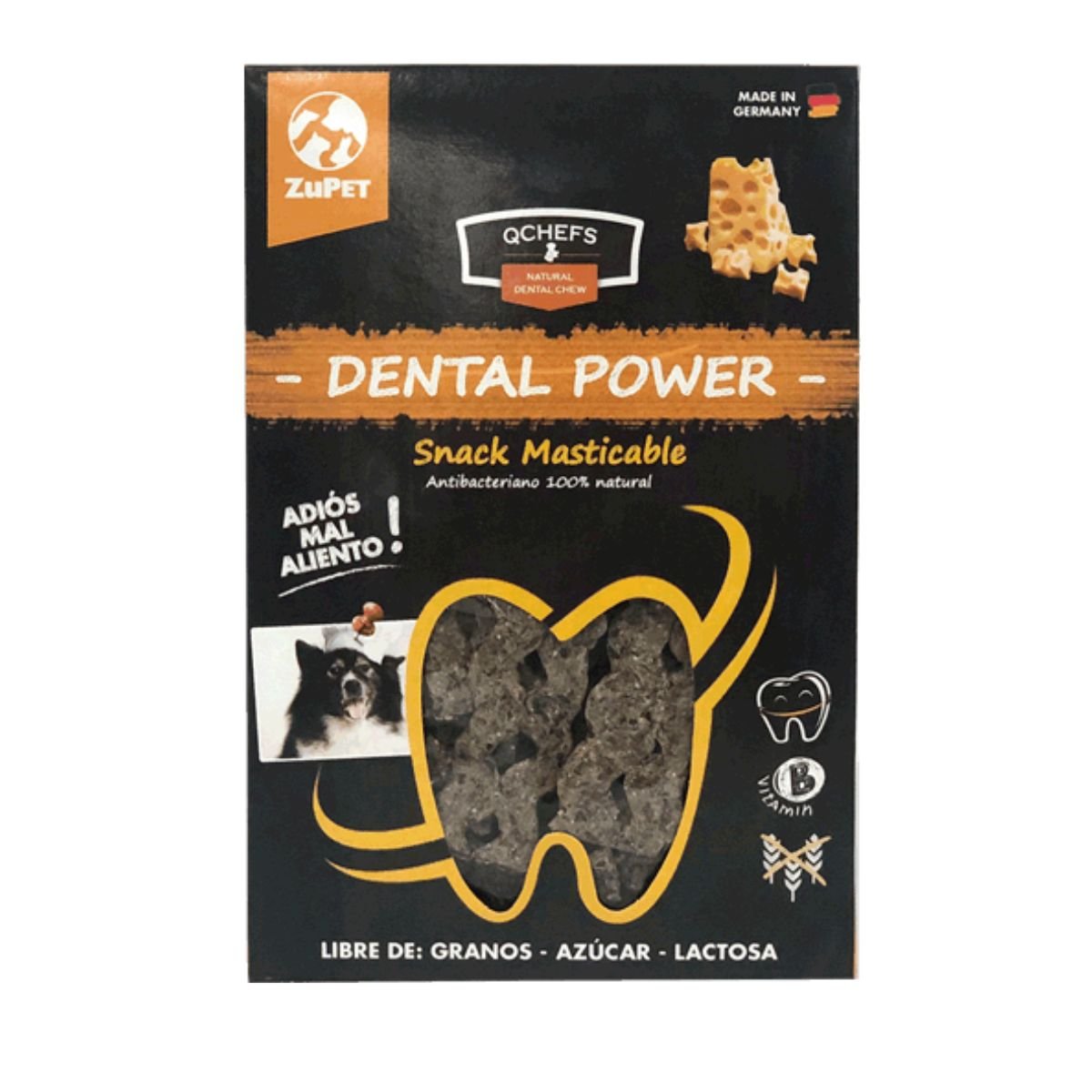Qchefs Dental Snack para Perros - Masticable 65gr