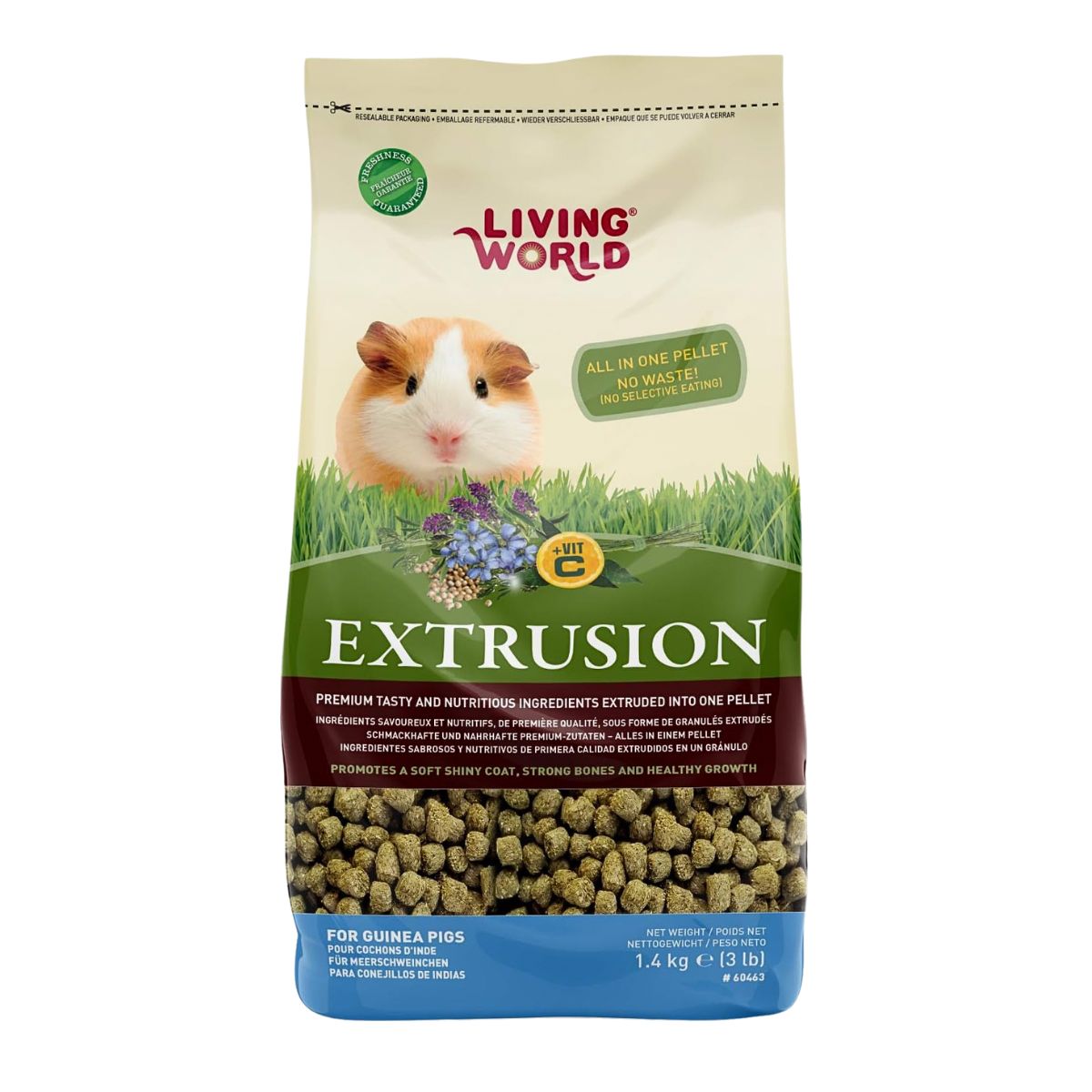 Alimento para Cuy Extruido Living World